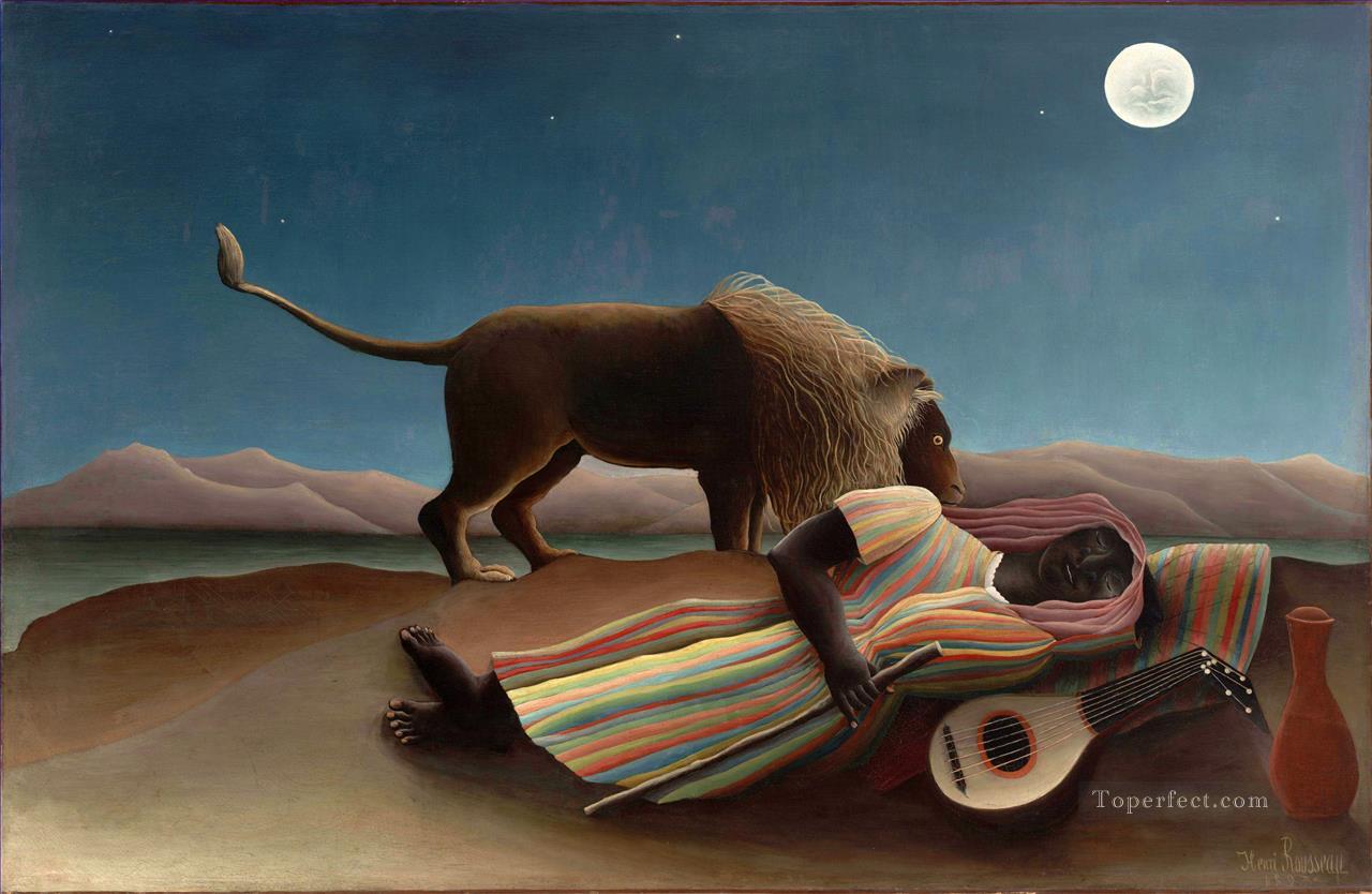 Henri Rousseau The Sleeping Gypsy Oil Paintings